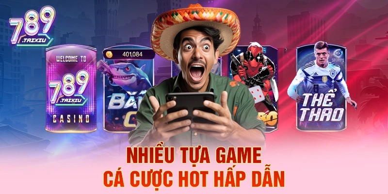 Các tựa game cá cược thịnh hành tại fo88
